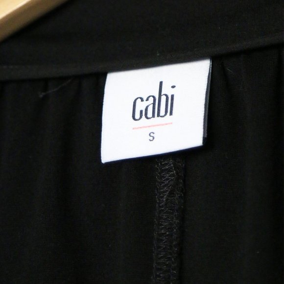 Cabi Chance Bomber Jacket S High Neck Full Zip Up Stretch Jersey Black 3731 $139 - Picture 7 of 16